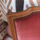 Louis XVI style bergère armchair