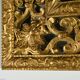 Gilded Wood Glazing Bead Mirror, Napoleon III Period – Mid 19th Century