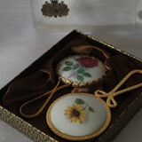 Hand-facing mirrors porcelain from Vintage Limoges