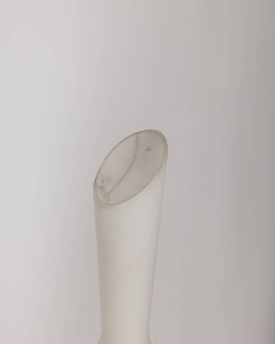 Vintage 50's chandelier in brass, green metal and glass italian design