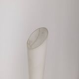 Vintage 50's chandelier in brass, green metal and glass italian design