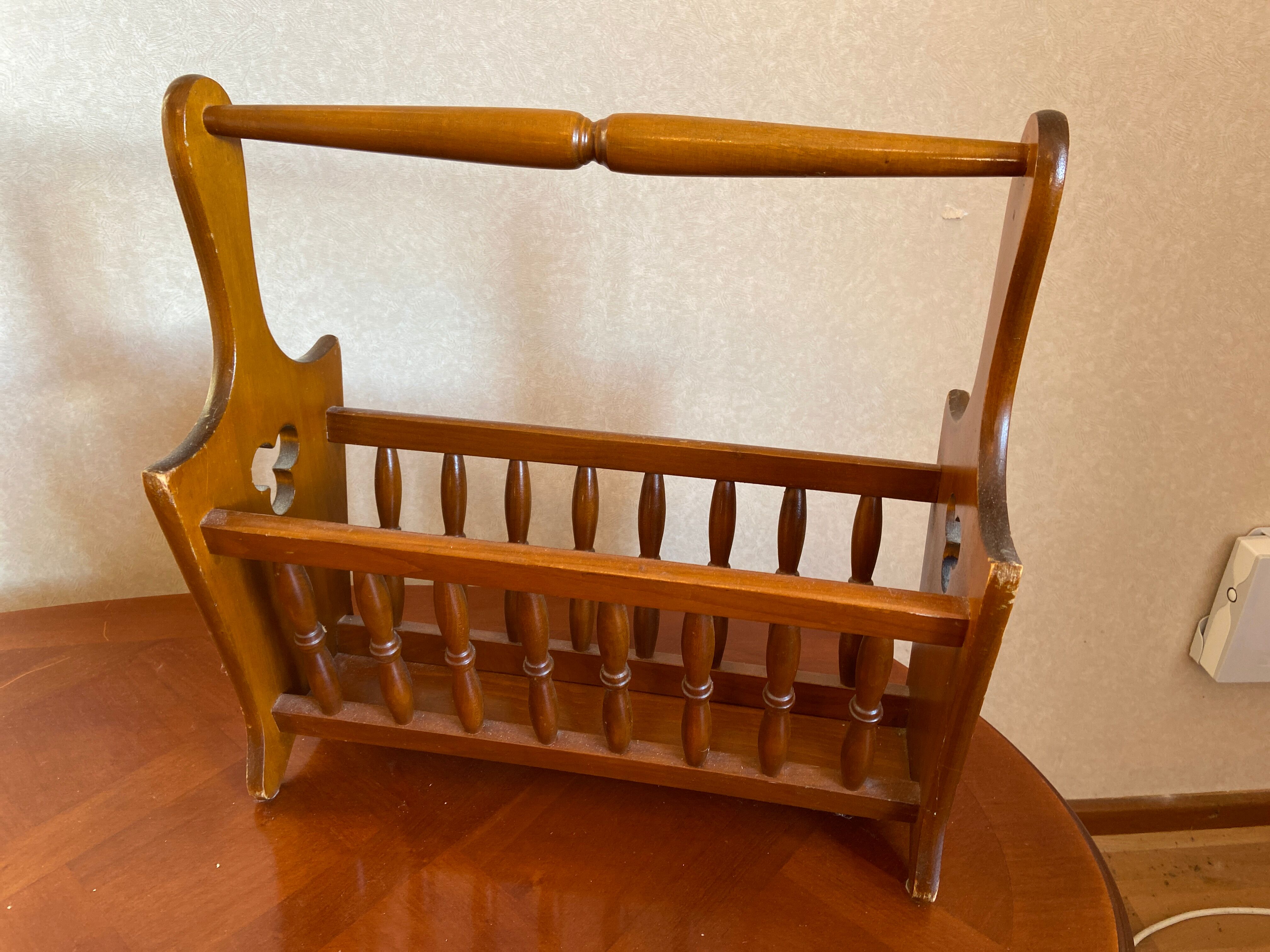 Vintage magazine door