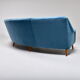Curved Italian sofa 1950