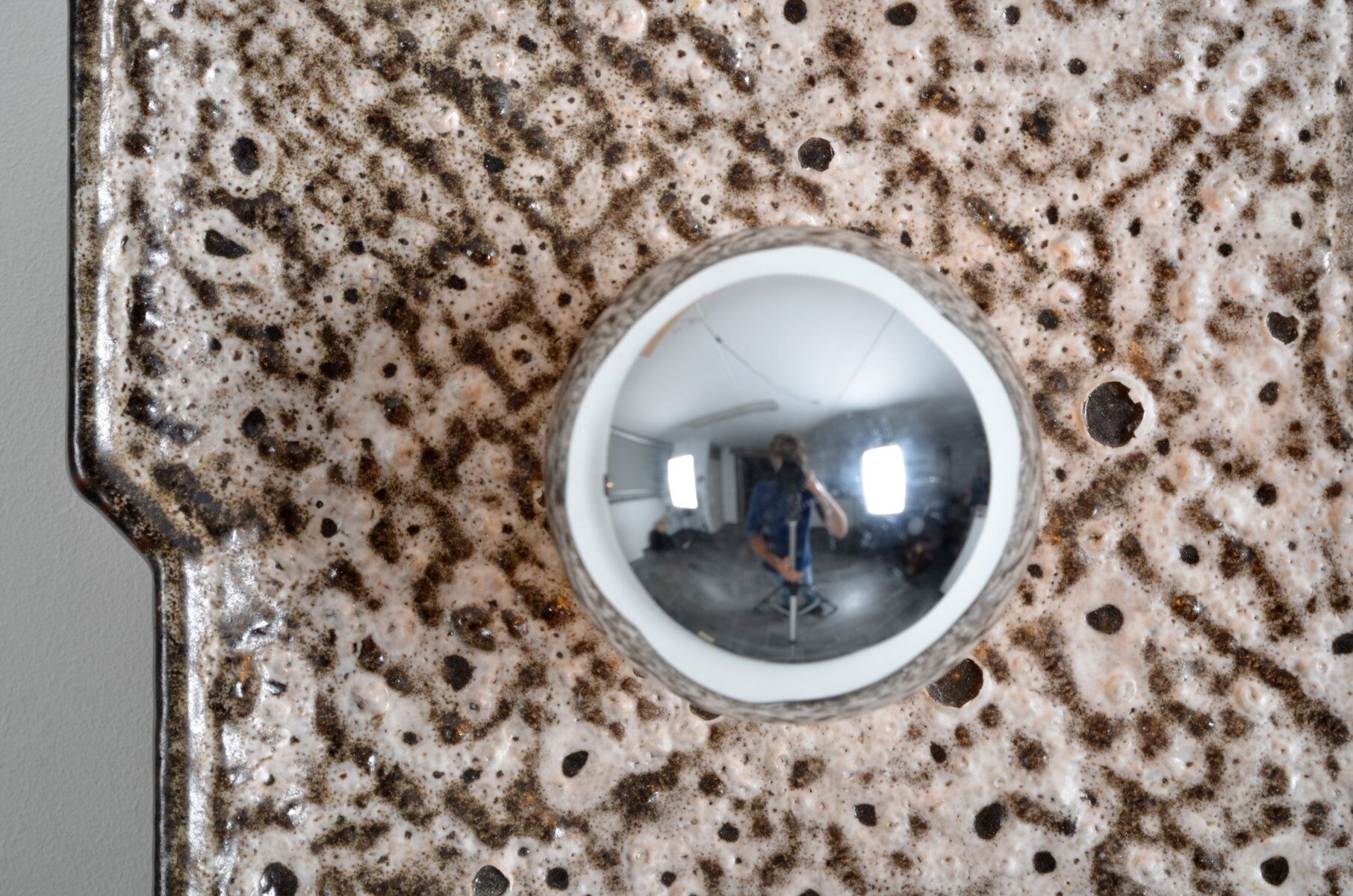 Pan 1970s ceramic Wall Print