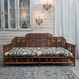 Rattan sofa