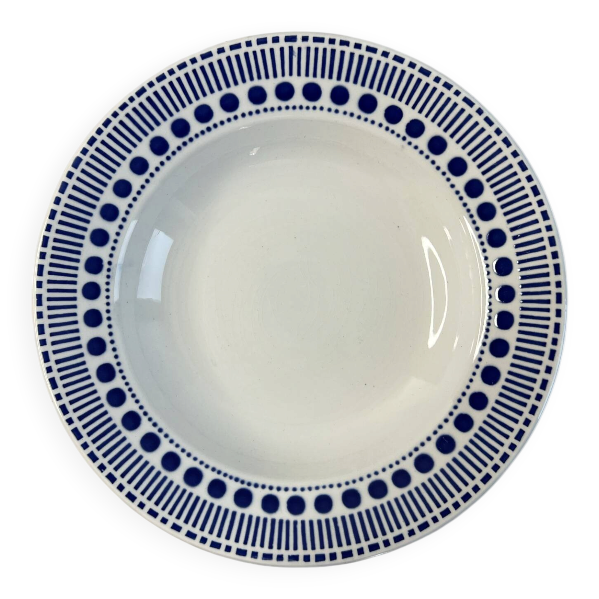 Assiette creuse Sarreguemines collection Béatrice