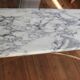 Table basse marbre laiton et bois