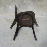 Chaise bistrot en bois courbé
