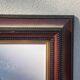 Oil on animated marine panel, moored boats signed Noquet