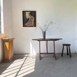 Table de vigneron en chêne, 1950