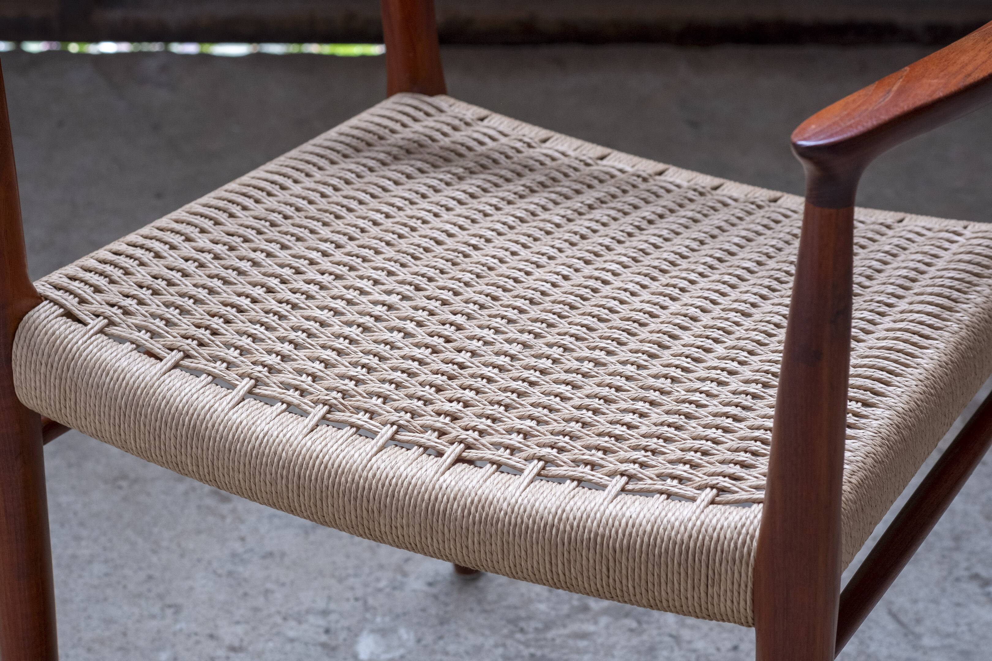 2x Niels Otto Møller Chair Model 56 in Teak, 1960s Denmark