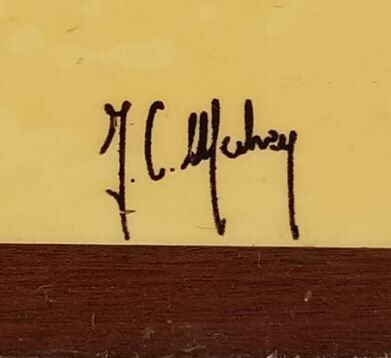 Table low Jean Claude Mahey design of the 1970s