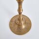 Vintage brass candle holder