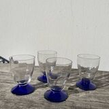 Murano transparent mocha cups