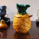 Ceramic pineapple sugar box