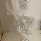 4 verres à pied en cristal Villeroy & Boch