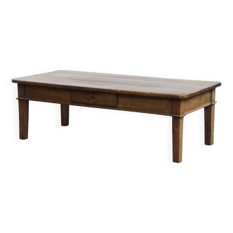 Antique Coffee Table with Drawer