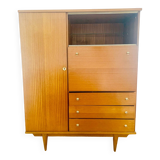 50s/60s display cabinet secretary storage unit