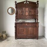 Meuble auvergnat brutaliste art populaire 1890
