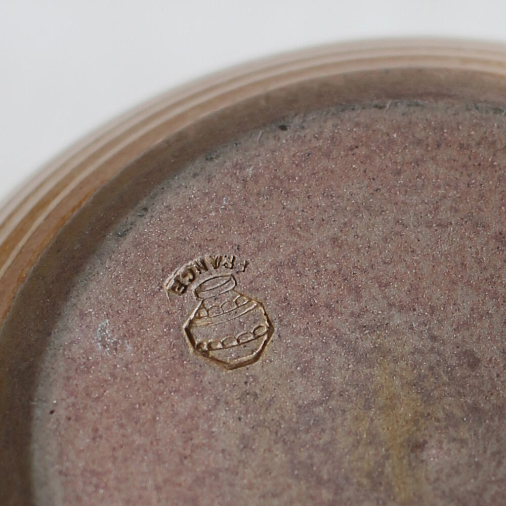 Enamelled sandstone pitcher