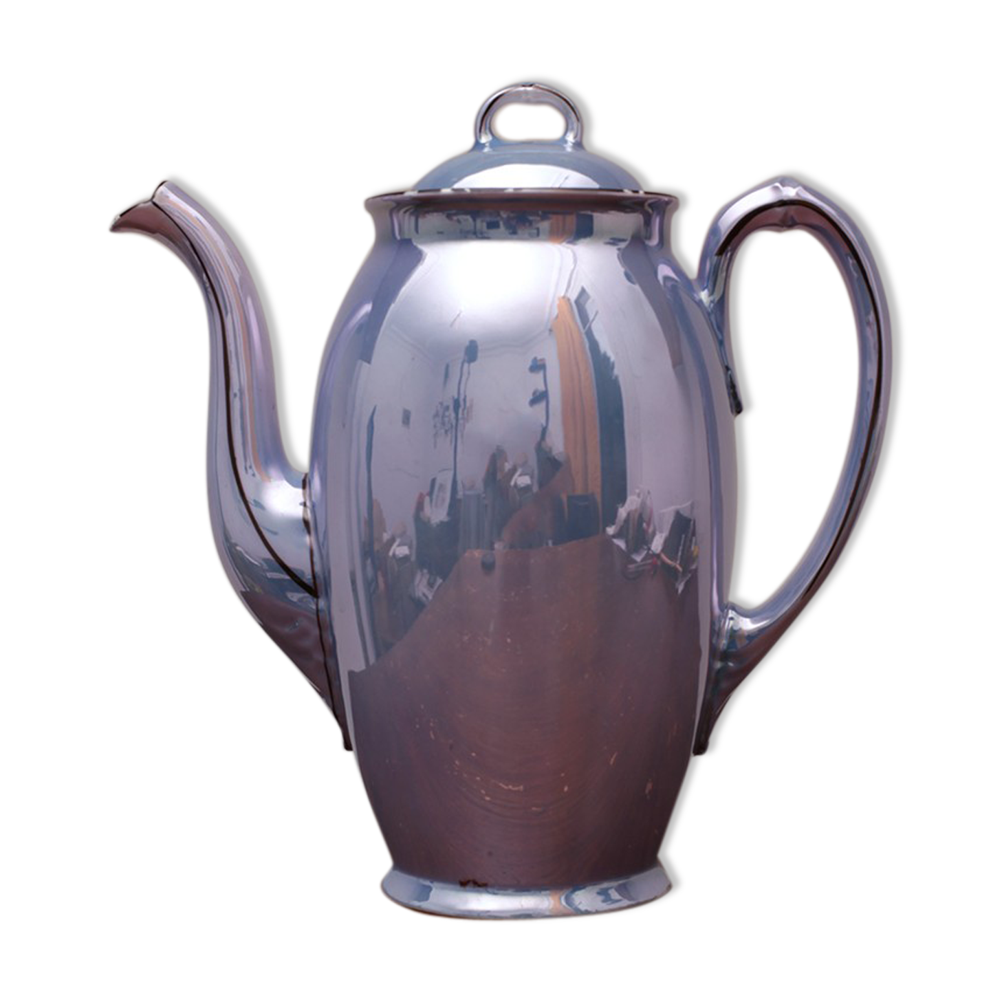 Mirror blue tea maker