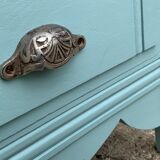 Art Deco dresser handles shells 1930