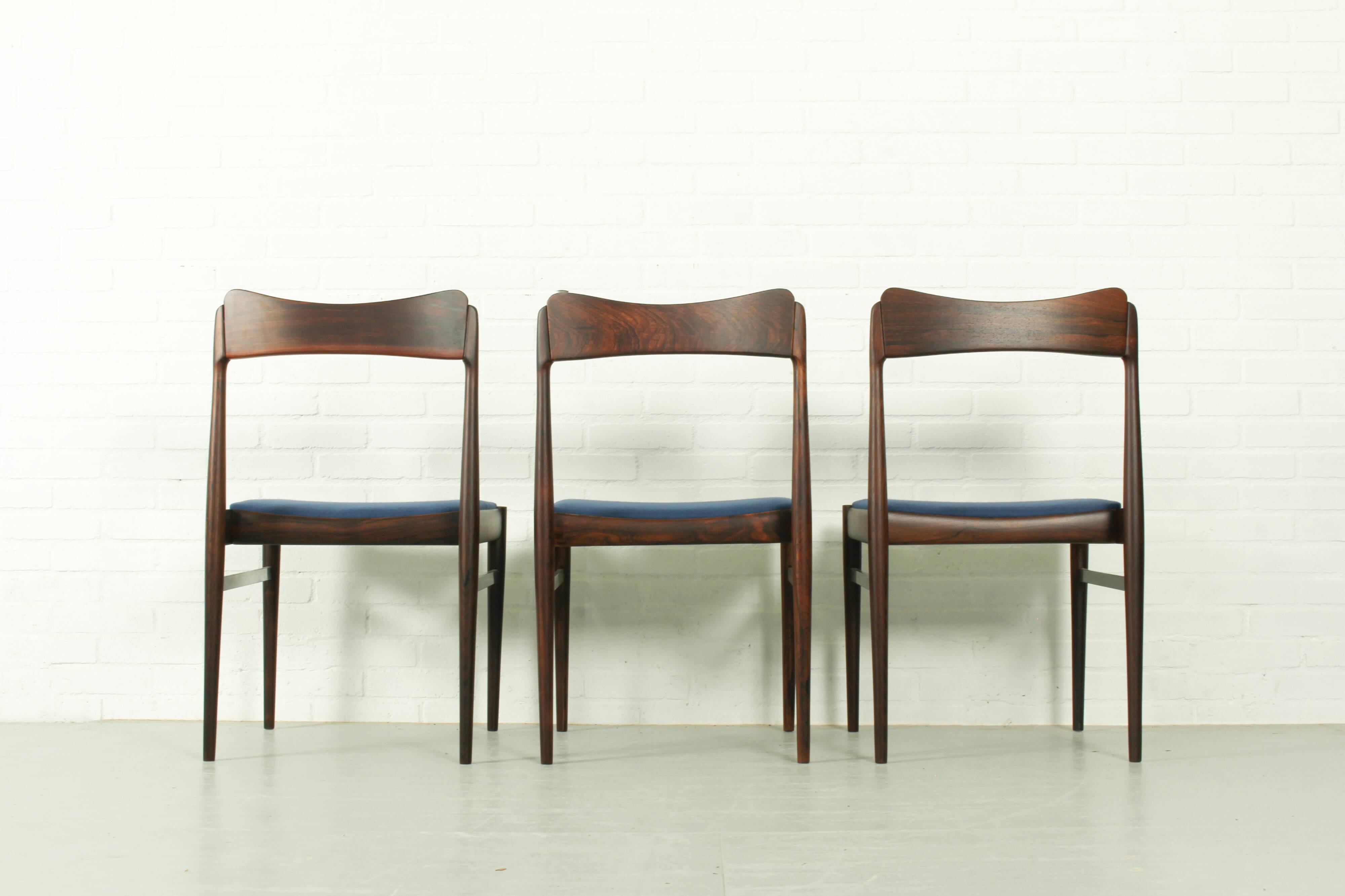 Rosewood AWA dining chair, 1960s