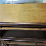 Furniture MD in light oak of vintage years.