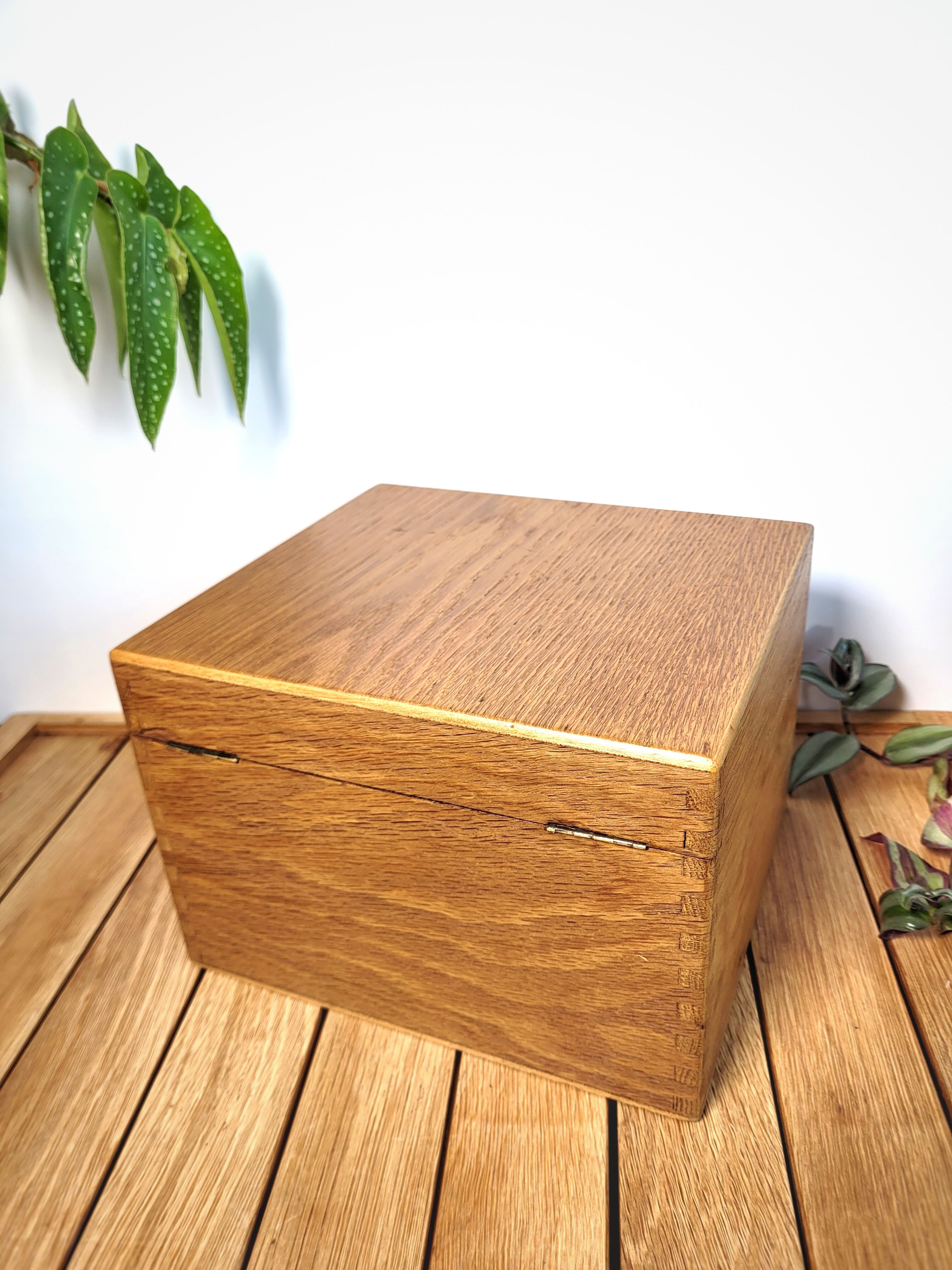 Old wooden box