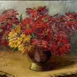 Lucy Jung Roche: still life painting with flowers