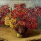 Lucy Jung Roche: still life painting with flowers