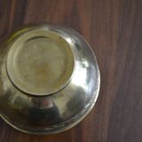 brass pot cover with frieze