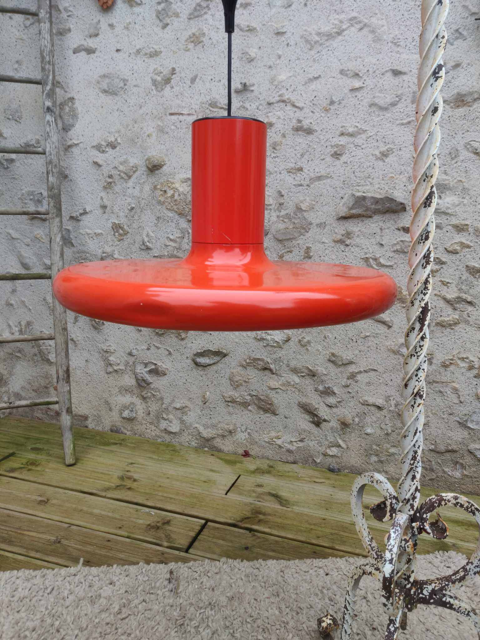70s pendant light