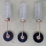 3 Appliques Murales Vintages