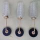 3 Vintage Wall Lights