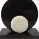 Pair of art deco marble bookends