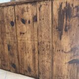 Old solid wood 5-drawer chest of drawers