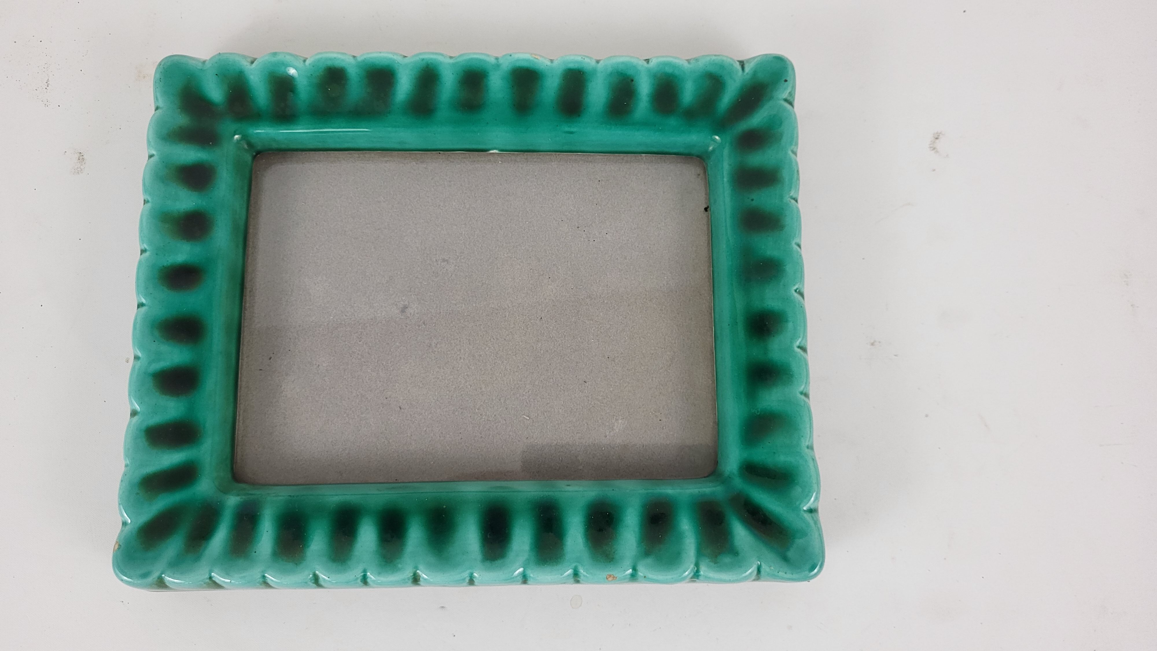 Vintage earthenware frame