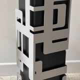 Openwork steel umbrella stand 70s