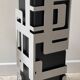 Openwork steel umbrella stand 70s