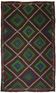 Grand Turkish Kilim Anatolia 196x326 cm Geometric Vintage Handwoven