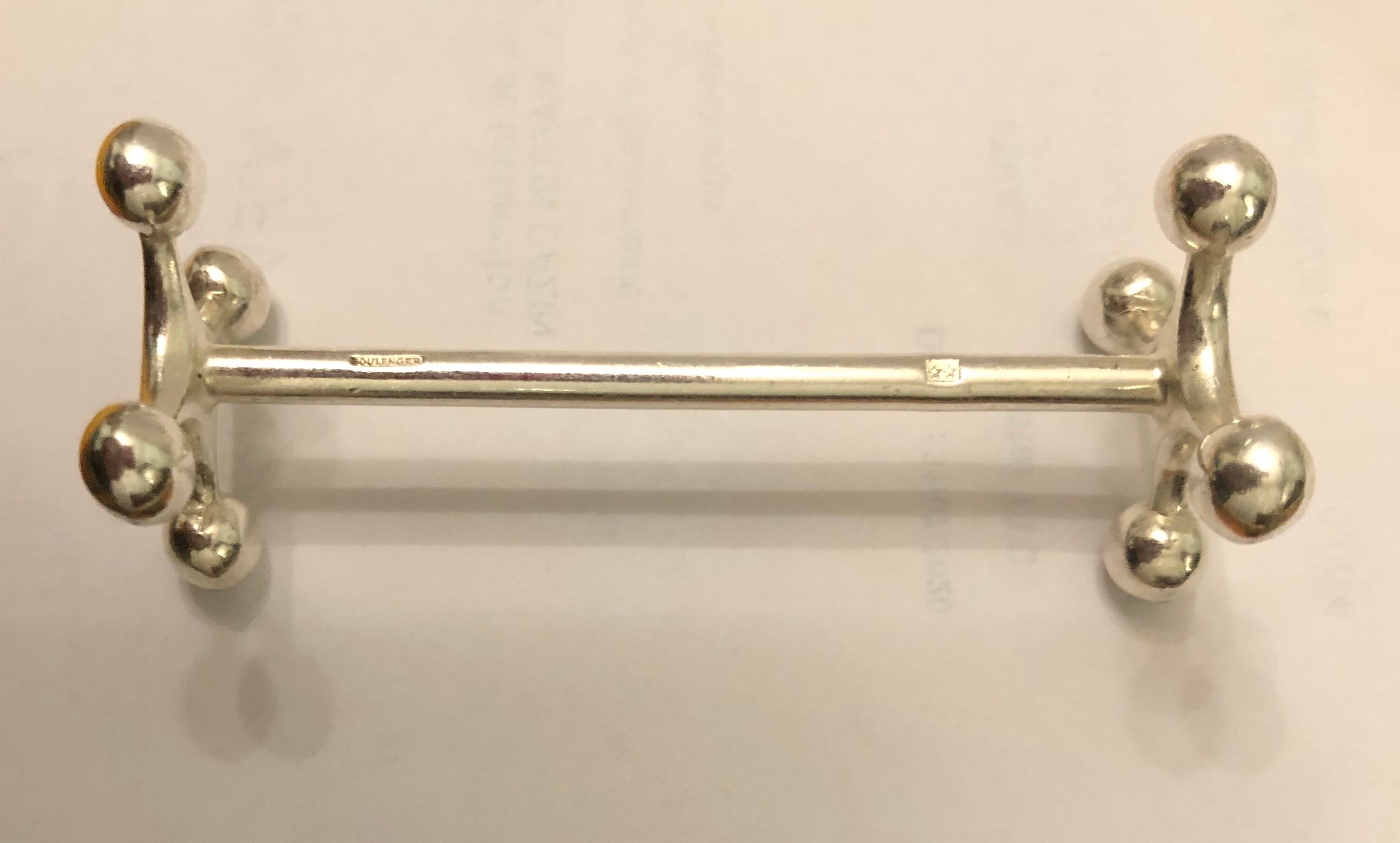 Silver knife holders