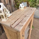 Solid wood display case