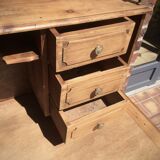 Period office in pitchpin