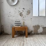 Solid elm bedside table Maison Regain