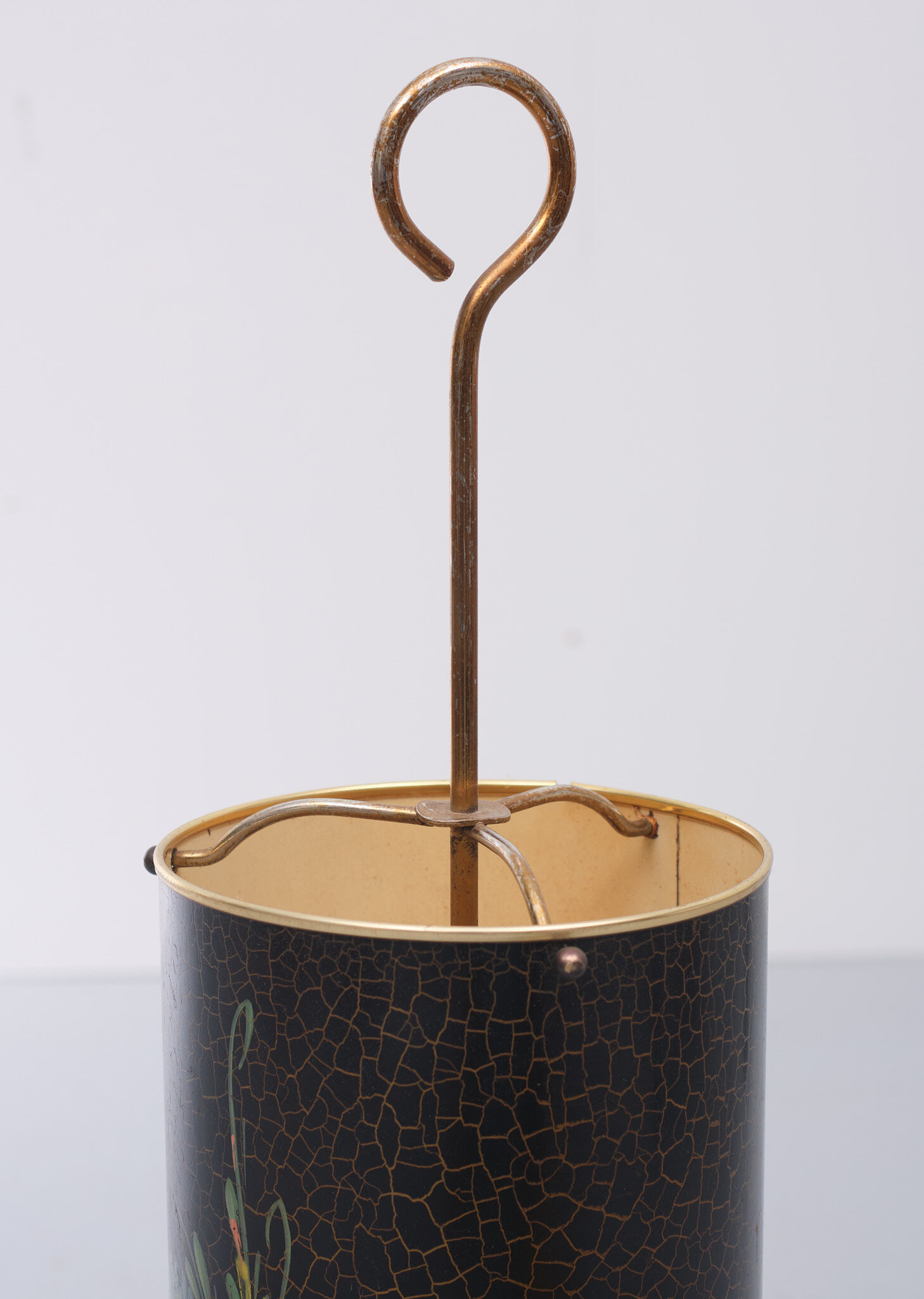 1950s brass umbrella stand holland