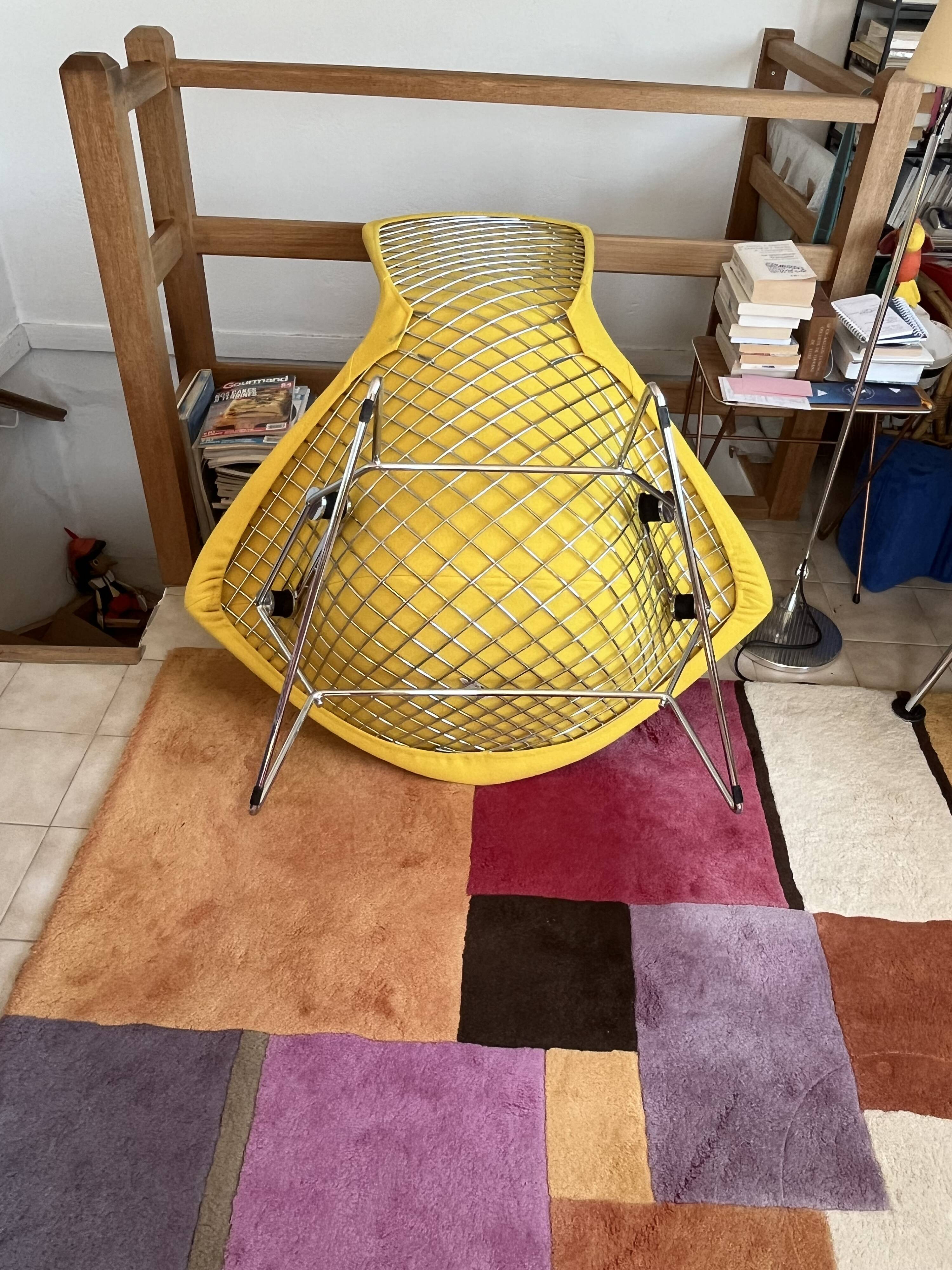 Bird Chair et repose-pieds de Harry Bertoia pour Knoll