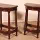 Pair Of Louis XIII Style Walnut Bedside Tables Or End Tables