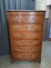 Regency style rosewood chest of drawers