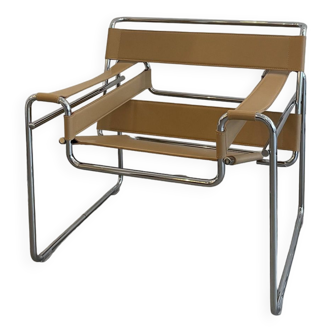 "Wassily" armchair by Marcel Breuer for Gavina.